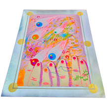 Load image into Gallery viewer, Fireworks Eyeballs Over Fat Finger City Wayne Bloom Coyne Drawings Art