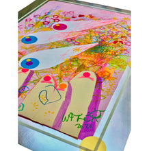 Load image into Gallery viewer, Fireworks Eyeballs Over Fat Finger City Wayne Bloom Coyne Drawings Art
